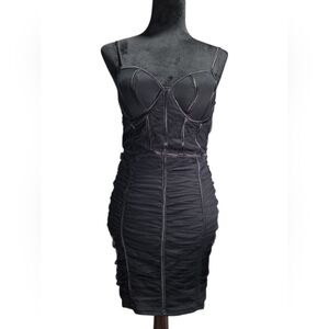 Elegant Black Mini Dress